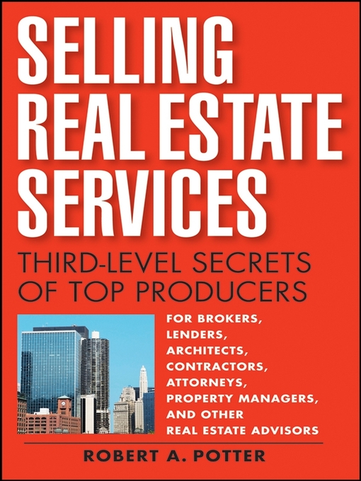 Title details for Selling Real Estate Services by Robert A Potter - Available